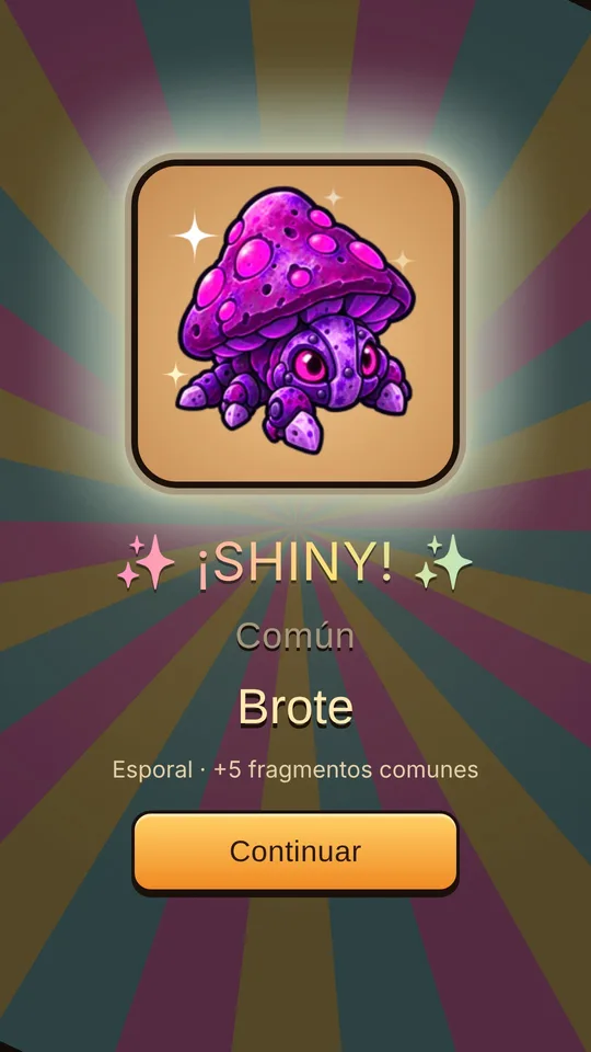 Un huevo que salió shiny